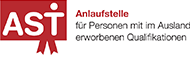 Logo AST Niederösterreich und Nordburgenland - Anlaufstelle für Personen mit im Ausland erworbenen Qualifikationen