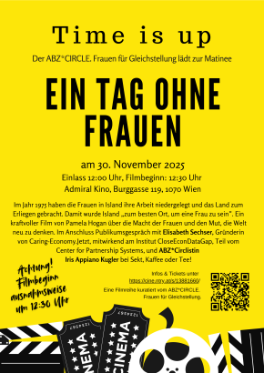 Einladung zur Matinee EIN TAG OHNE FRAUEN