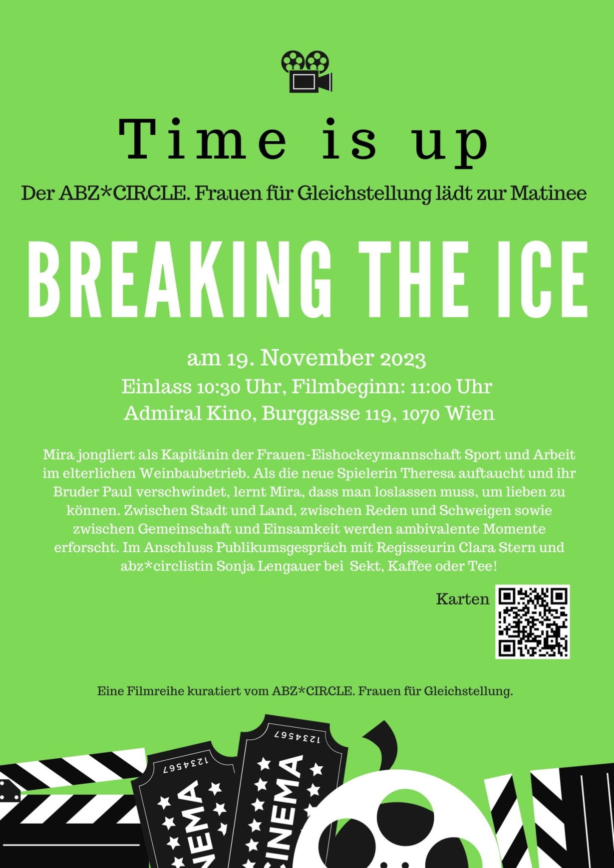 Gleichstellungskino präsentiert: Breaking the Ice Plakat Gleichstellungskino