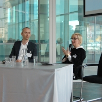 Podiumsdiskussion beim ABZ*AUSTRIA B2B:DIALOG Führen in Teilzeit