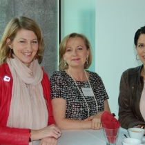 Austauschgespräche beim ABZ*AUSTRIA B2B:DIALOG Führen in Teilzeit