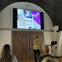 Helga Gartner beim ABZ*AUSTRIA B2B:DIALOG Neues Arbeiten - Erfahrungen aus der Praxis