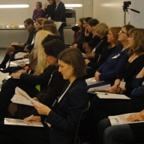 Publikum beim ABZ*AUSTRIA B2B:DIALOG Pflegekarenz und Pflegeteilzeit