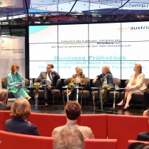 Podiumsdiskussion beim ABZ*AUSTRIA Business Frühstück Chancengleichheit