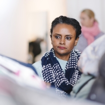 Frauen beim ABZ*AUSTRIA Businesskleidermarkt