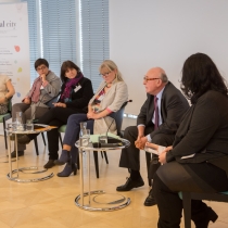 Podiumsdiskussion bei ABZ*AUSTRIA Tagung Pflege.Betreuung.Wert.Schätzen