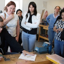 Beim Tag der offenen Tür im FiT-Zentrum Weinviertel mit viel Begeisterung