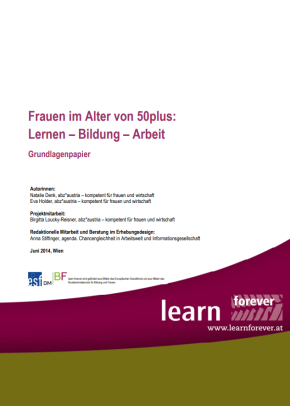 Frauen im Alter von 50plus: Lernen - Bildung - Arbeit Cover Frauen im Alter von 50plus: Lernen - Bildung - Arbeit