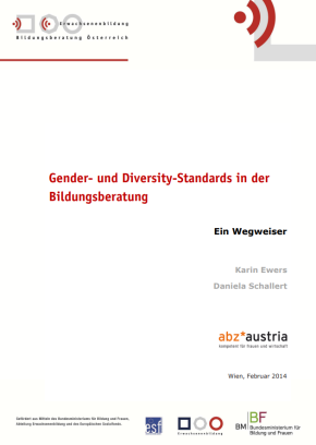 Cover Gender- und Diversity-Standards in der Bildungsberatung, Ein Wegweiser