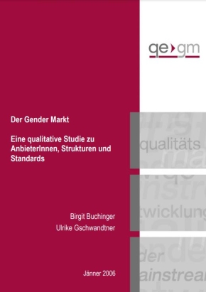 Qualitätsentwicklung Gender Mainstreaming Band 1 Cover Qualitätsentwicklung Gender Mainstreaming Band 1