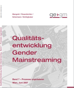 Qualitätsentwicklung Gender Mainstreaming Band 7 Cover Qualitätsentwicklung Gender Mainstreaming Band 7